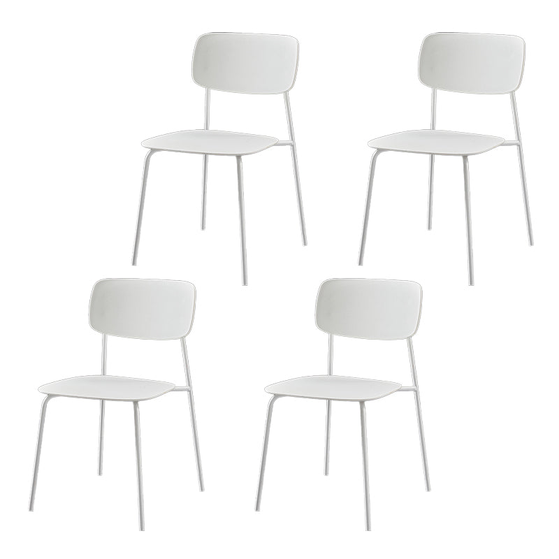 Metal de la cocina del estilo moderno que cena las sillas que cenan la silla lateral sin brazos
