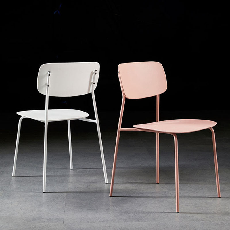 Metal de la cocina del estilo moderno que cena las sillas que cenan la silla lateral sin brazos
