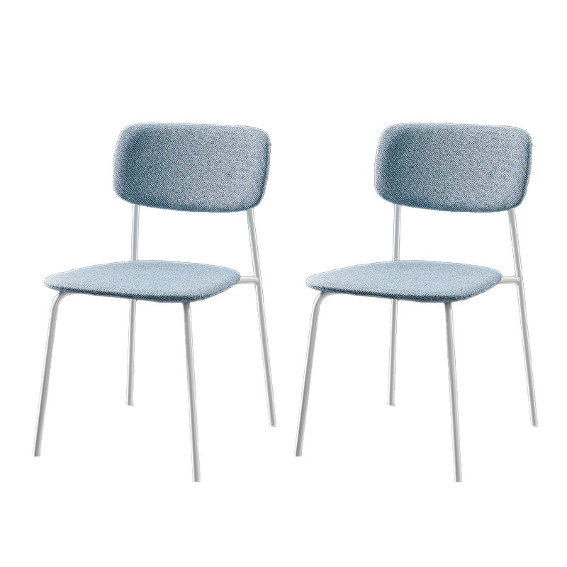 Metal de la cocina del estilo moderno que cena las sillas que cenan la silla lateral sin brazos