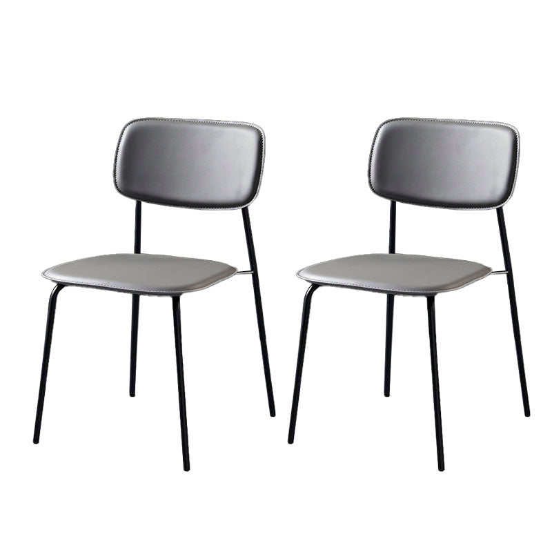 Metal de la cocina del estilo moderno que cena las sillas que cenan la silla lateral sin brazos