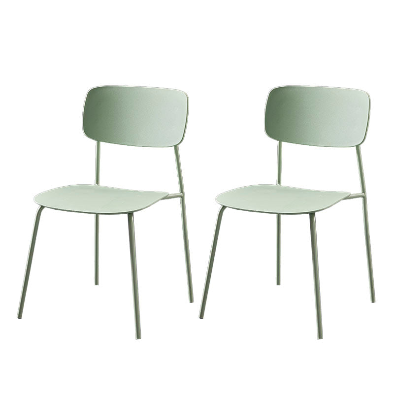 Metal de la cocina del estilo moderno que cena las sillas que cenan la silla lateral sin brazos