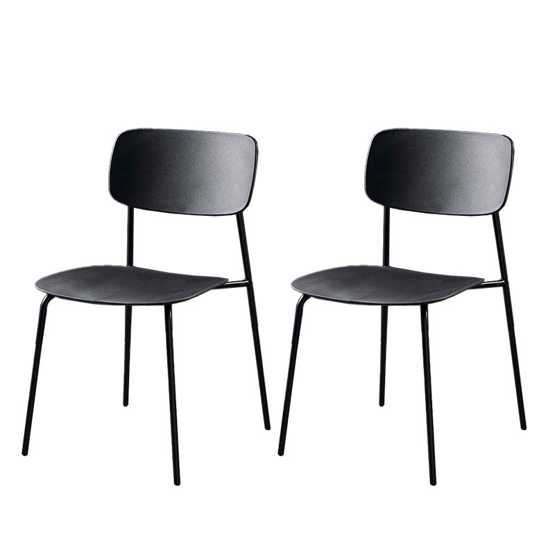 Metal de la cocina del estilo moderno que cena las sillas que cenan la silla lateral sin brazos