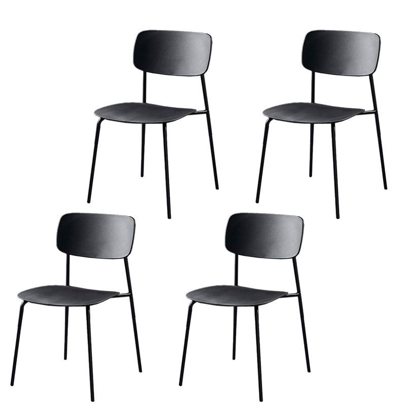 Metal de la cocina del estilo moderno que cena las sillas que cenan la silla lateral sin brazos