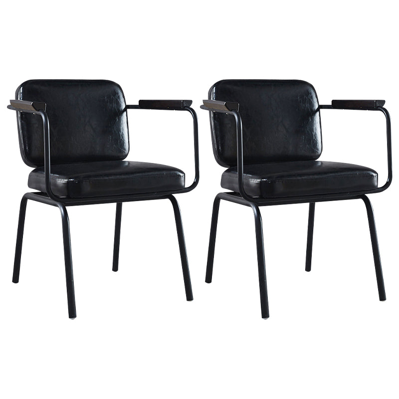 Industrial Metall Küche Esszimmer Sessel fester Rückenstuhl