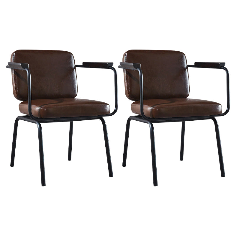 Industrial Metall Küche Esszimmer Sessel fester Rückenstuhl