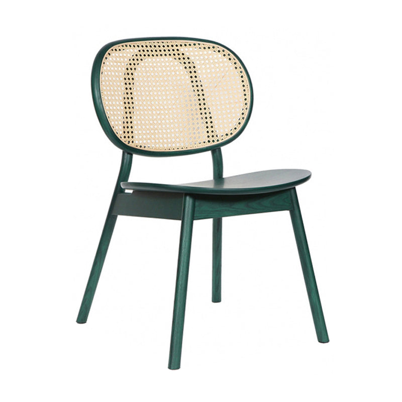 Eigentijdse dineren en accentstoelen massief houten open rug armloze stoel
