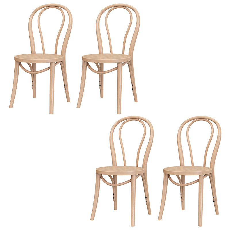 Modern 1/4/5/6 Pieces Dining Set with Solid Wood Table and Chairs Furniture