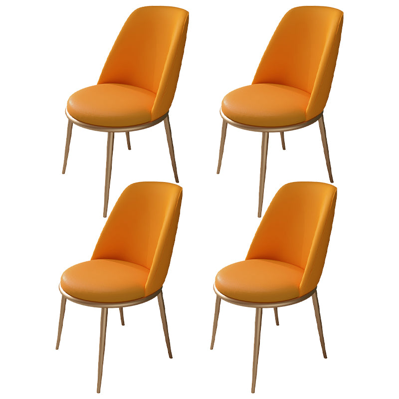 Nordic 1/4/5 Pieces Dining Set Sintered Stone Dining Table with Leather Chairs