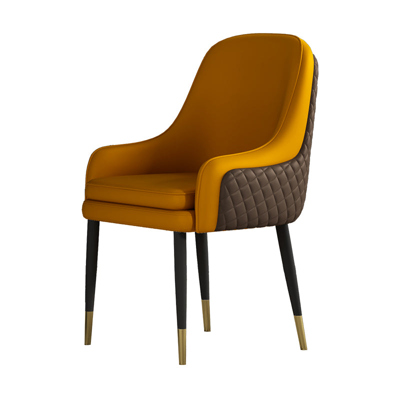 1/2/5 Pcs Metal Modern Dining Room Set with Round Table Dinette Set