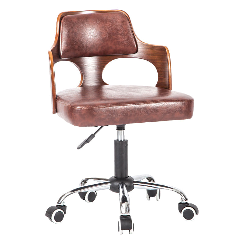 Taburete giratorio moderno y elevable, taburete de bar de acero para salón de belleza con cojín