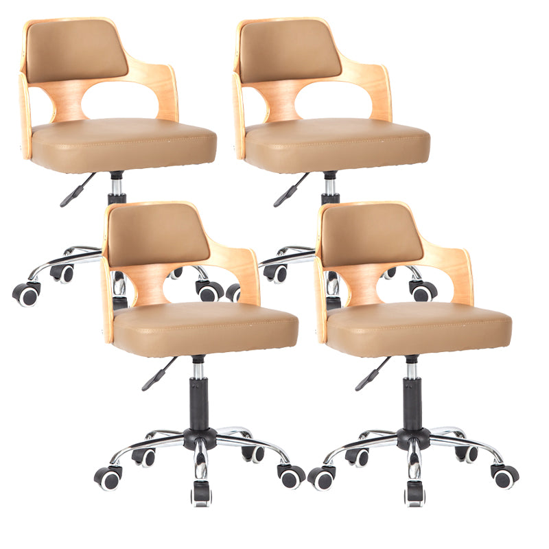Taburete giratorio moderno y elevable, taburete de bar de acero para salón de belleza con cojín