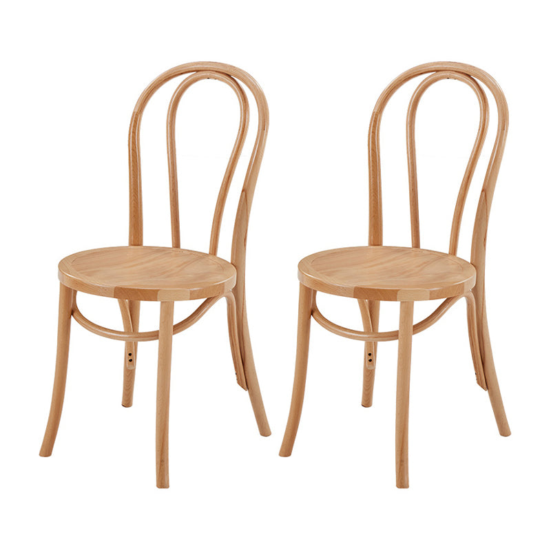 Modern 1/2/4/5 Pieces Dining Set Solid Wood Dining Table Set with Wooden Chairs