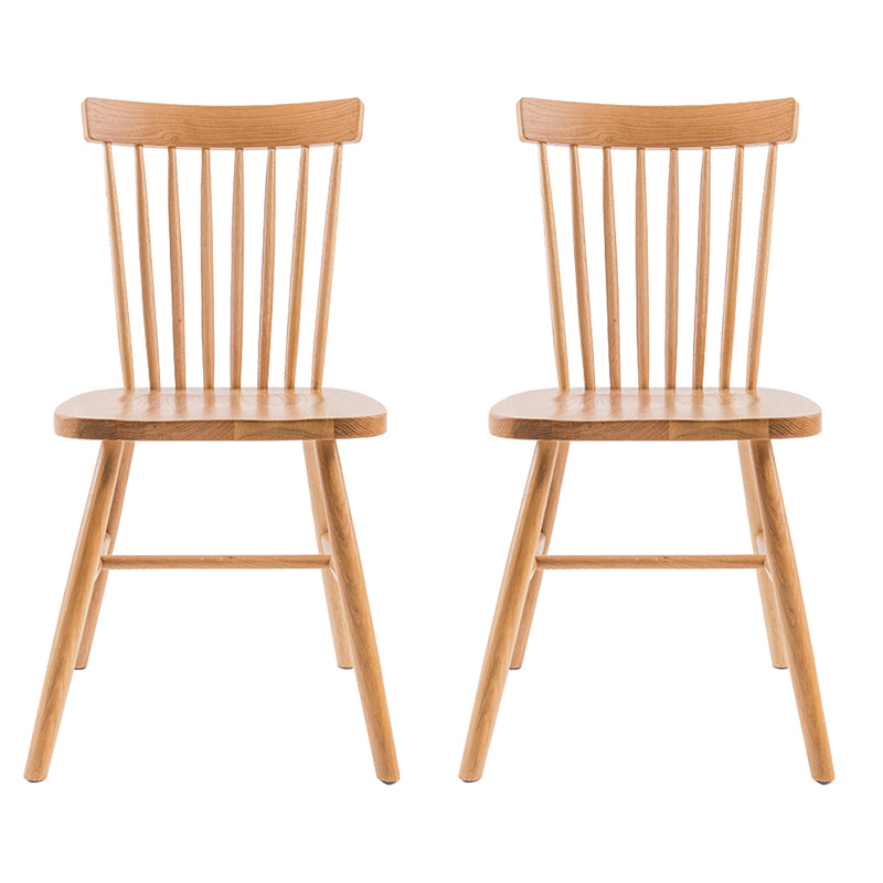 Modern 1/2/4/5 Pieces Dining Set Solid Wood Dining Table Set with Wooden Chairs