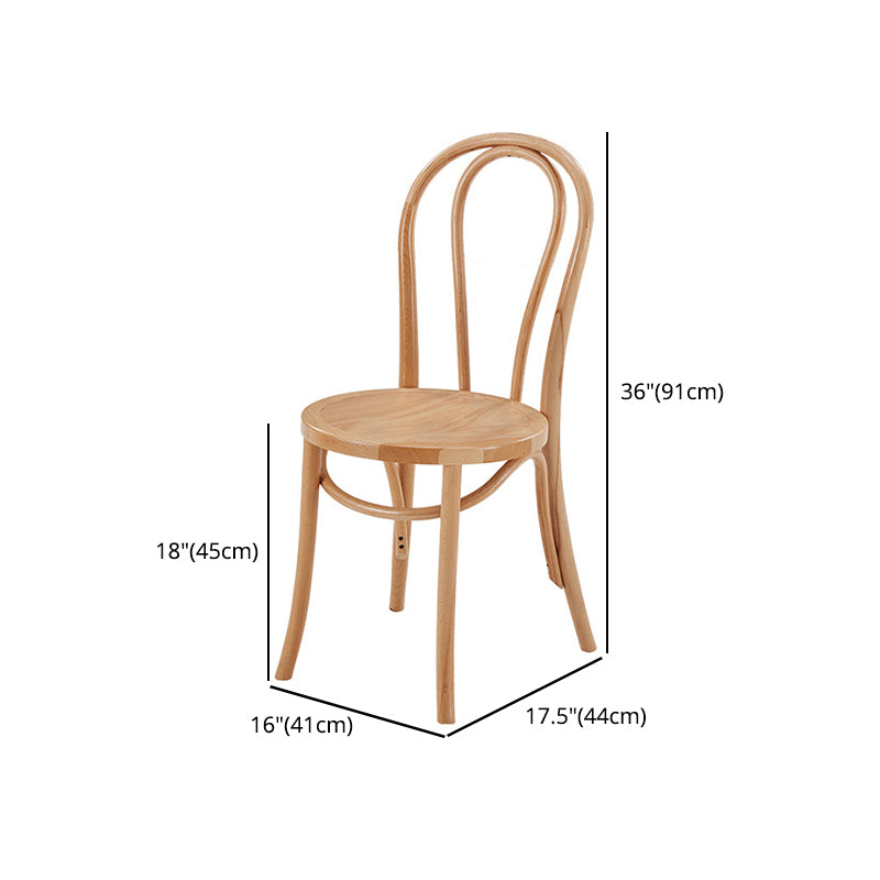 Modern 1/2/4/5 Pieces Dining Set Solid Wood Dining Table Set with Wooden Chairs