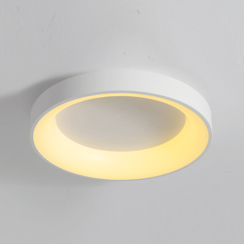 Round Flush Mounted Ceiling Lights Contemporary Ceiling Lighting Fixture for Living Room