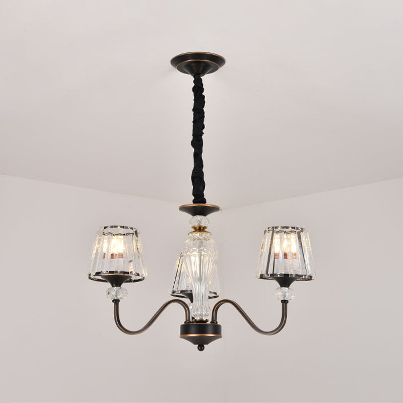 Lampadella in vetro in stile americano lampadario a soffitto per soggiorno per soggiorno