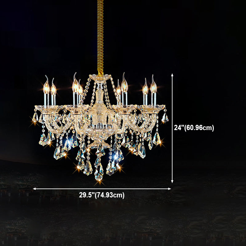 Lumo in stile Nordic Light Crystal Crystal Crystal Glass Light per soggiorno