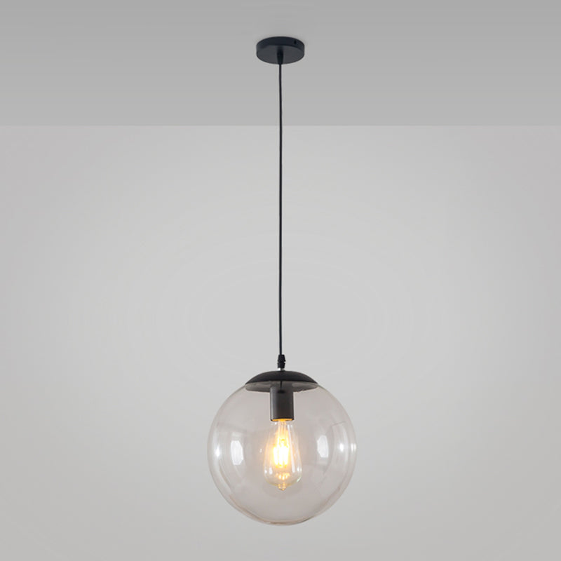Glass Ball Hanging Light Modern Pendant Lighting Fixtures for Living Room