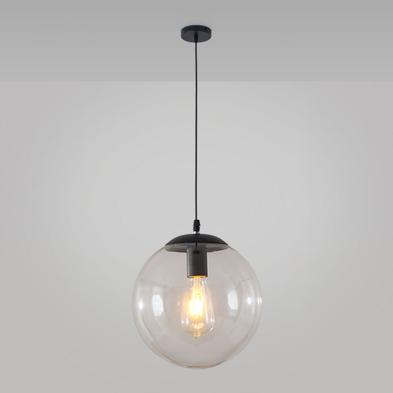 Glass Ball Hanging Light Modern Pendant Lighting Fixtures for Living Room