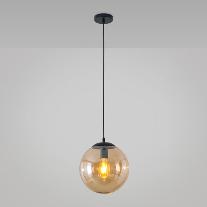 Glass Ball Hanging Light Modern Pendant Lighting Fixtures for Living Room