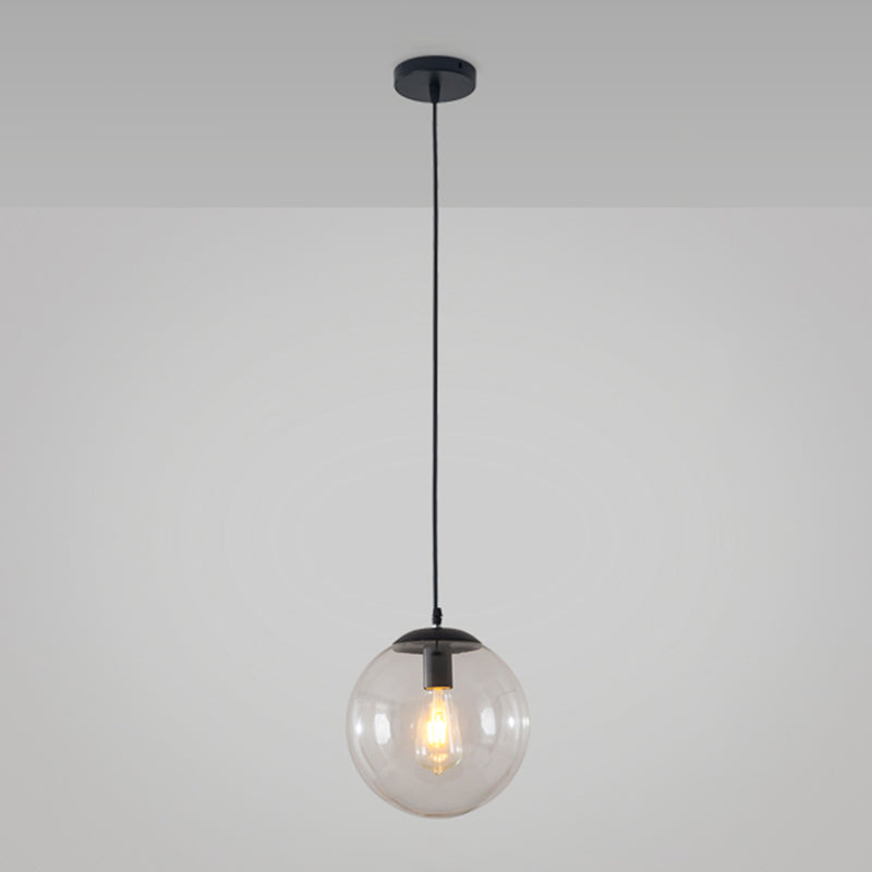 Glass Ball Hanging Light Modern Pendant Lighting Fixtures for Living Room