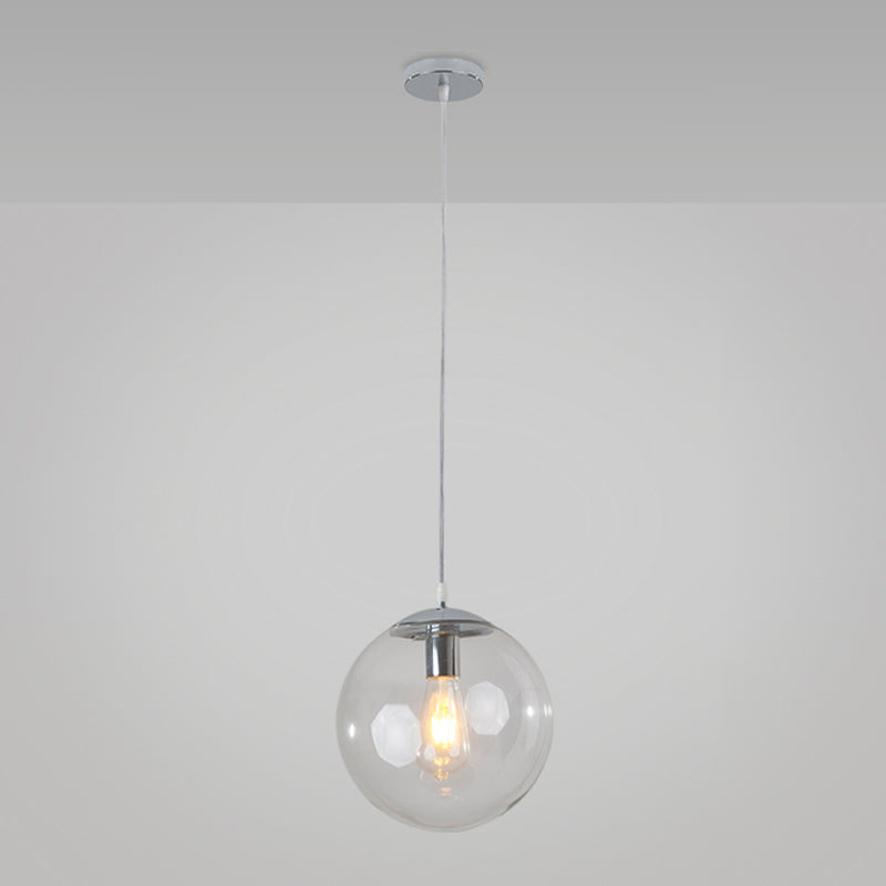 Glass Ball Hanging Light Modern Pendant Lighting Fixtures for Living Room