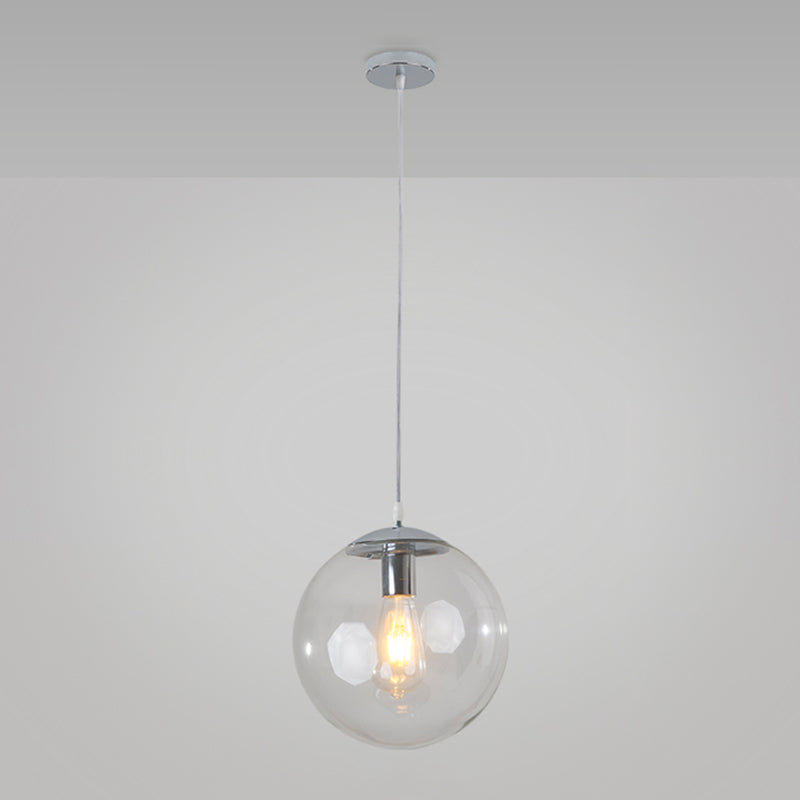 Glass Ball Hanging Light Modern Pendant Lighting Fixtures for Living Room