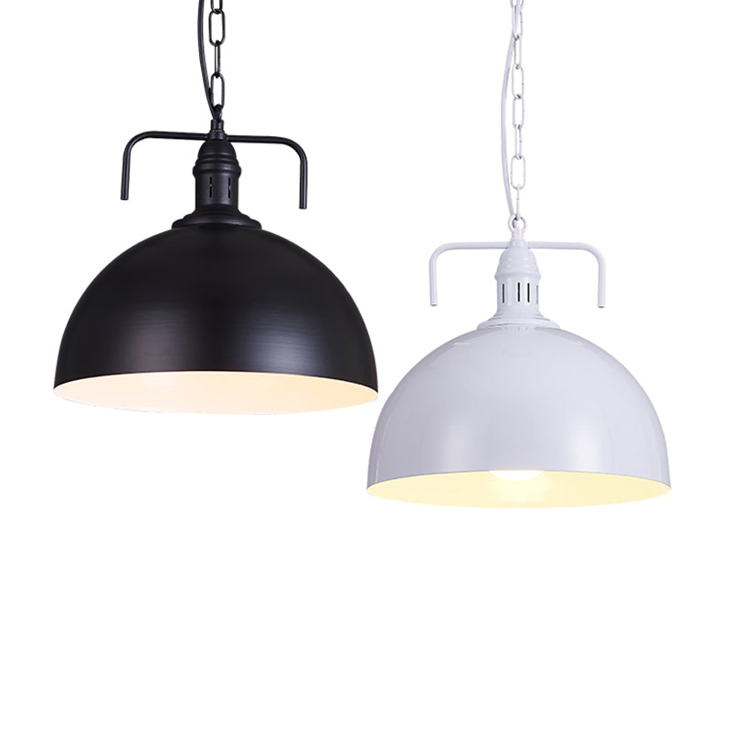 Lumière suspendue industrielle colorée d'éclairage de pendentif en métal pour le salon