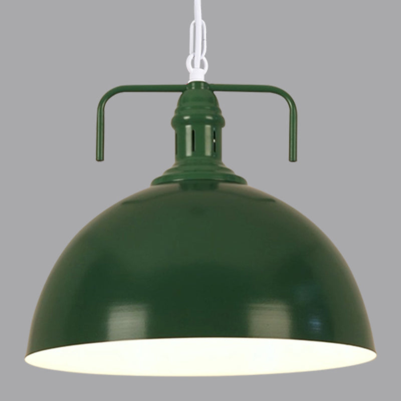 Lumière suspendue industrielle colorée d'éclairage de pendentif en métal pour le salon