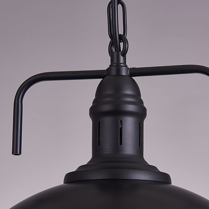 Lumière suspendue industrielle colorée d'éclairage de pendentif en métal pour le salon