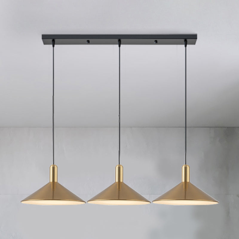 Metal Shade Hanging Light Industrial Pendant Lighting Fixture for Living Room