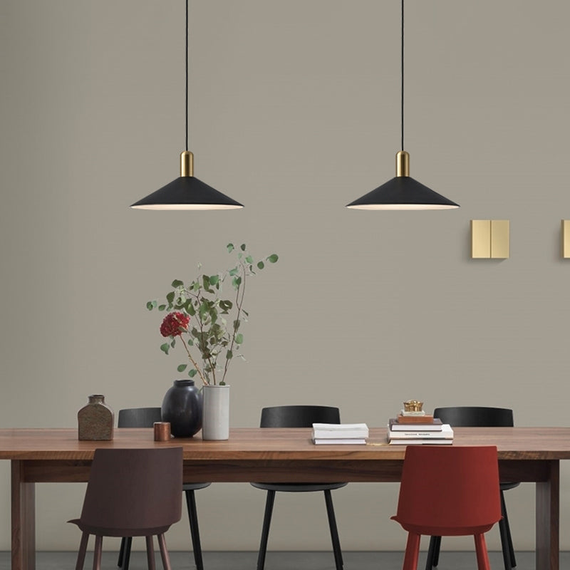 Metal Shade Hanging Light Industrial Pendant Lighting Fixture for Living Room