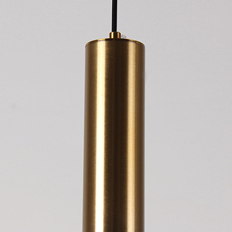 LED contemporain Light Light Simple Linear Pending Lighting Fixtures pour chambre à coucher