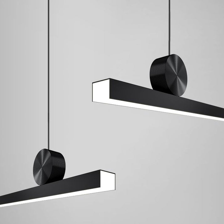 Lámpara colgante de restaurantes de 1 luces de estilo rectángulo de estilo isleño con sombra acrílica