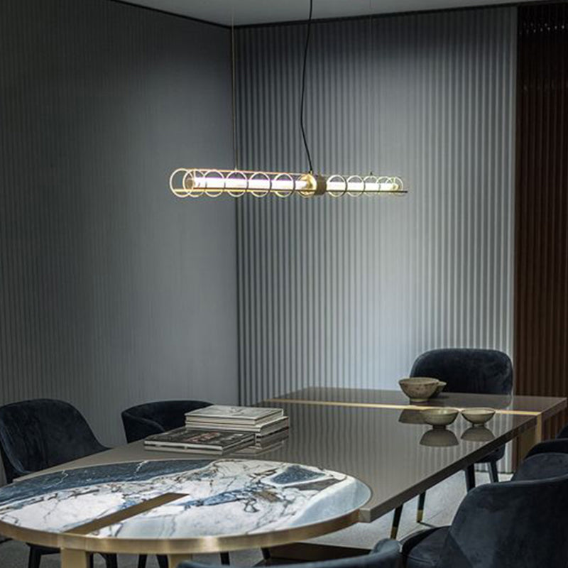 Accesorios de iluminación de Metal Island Restaurante LED LED LED LED LED LED de 1 luces