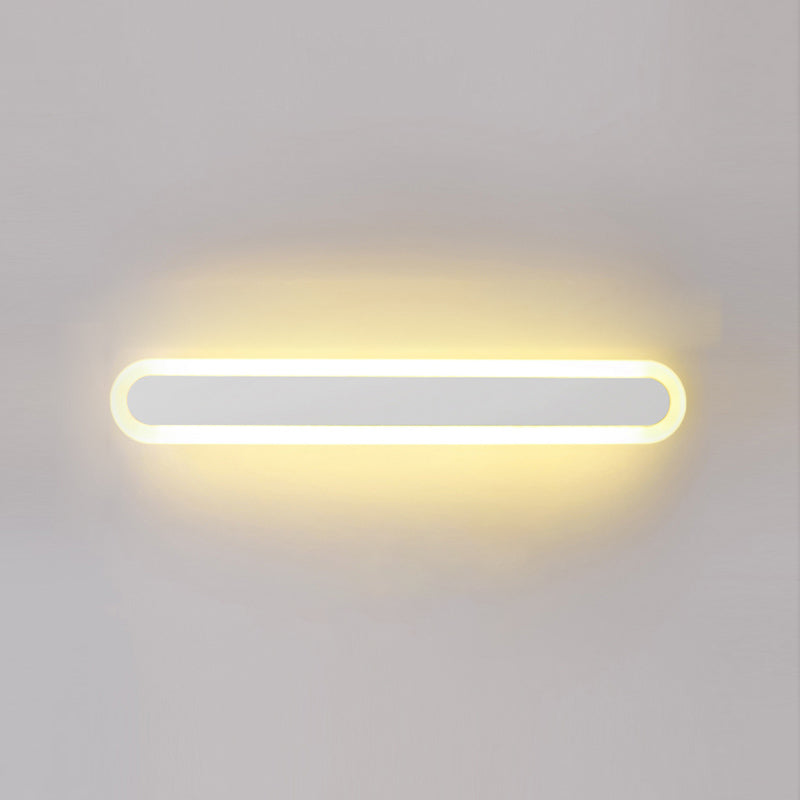 Moderne einfache Metall Wandleuchte LED -Wandleuchte für Wohnzimmer Schlafzimmer