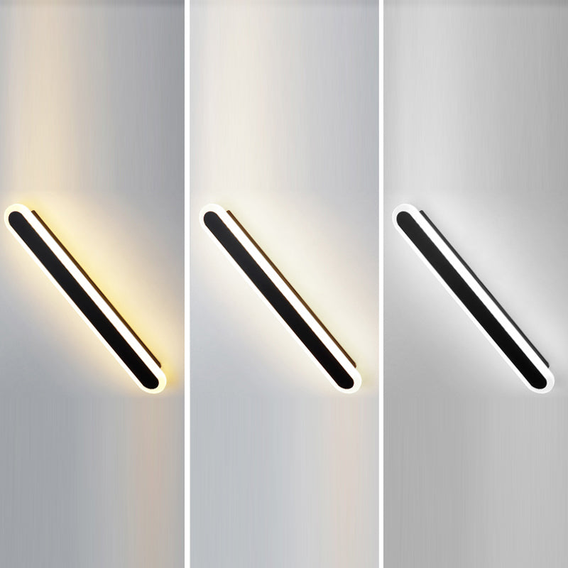 Moderne einfache Metall Wandleuchte LED -Wandleuchte für Wohnzimmer Schlafzimmer