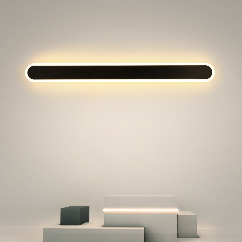 Moderne einfache Metall Wandleuchte LED -Wandleuchte für Wohnzimmer Schlafzimmer