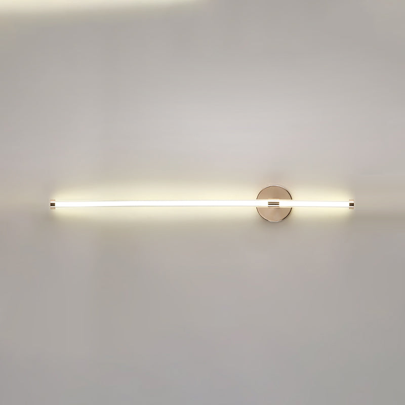 Nordic Mur Light Strip Forme LED Appiculture murale avec une teinte en verre pour la chambre