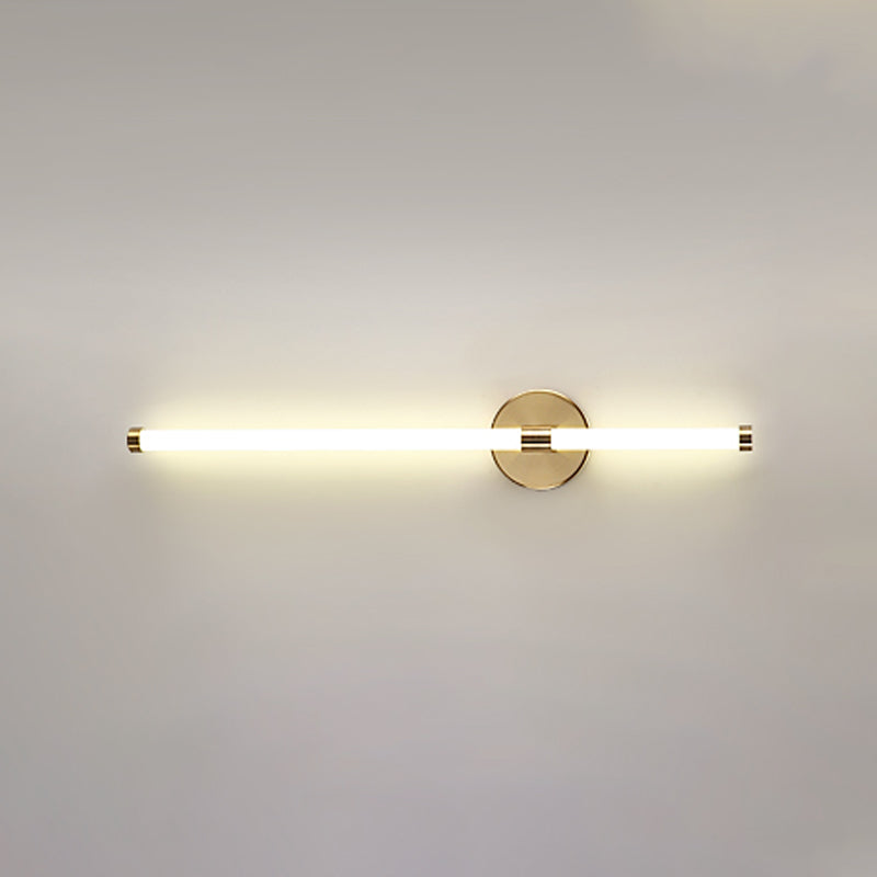 Nordic Mur Light Strip Forme LED Appiculture murale avec une teinte en verre pour la chambre