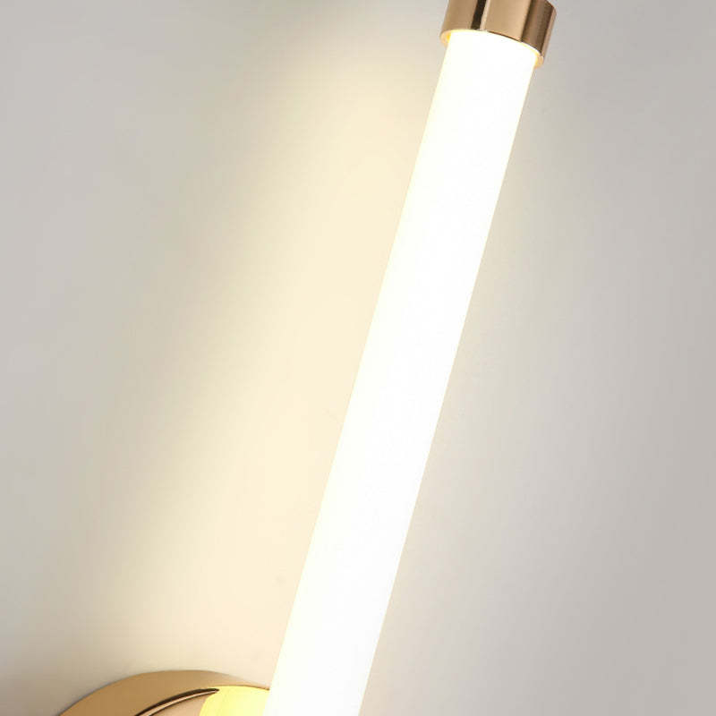 Nordic Mur Light Strip Forme LED Appiculture murale avec une teinte en verre pour la chambre