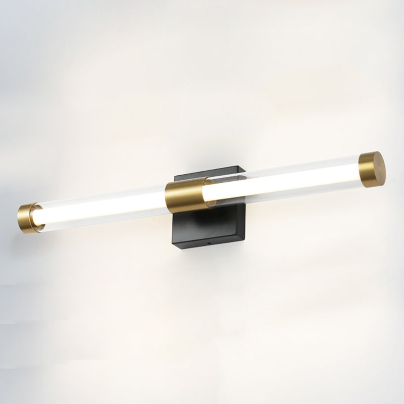 Contemporary Mirror Front Lighting LED Vanity Wall Light Fixtures with Acrylic Shade