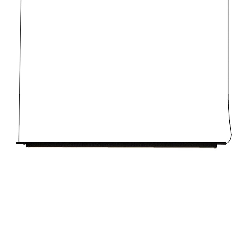 Contemporáneo de luz lineal de luz lineal 1 luces de la isla ligera