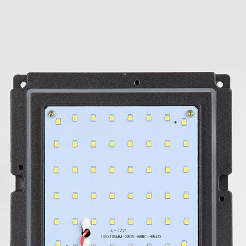 Geometrische Form Metallwandbeleuchtung moderner Stil 1 Lichtwandmontierte Beleuchtung in Schwarz