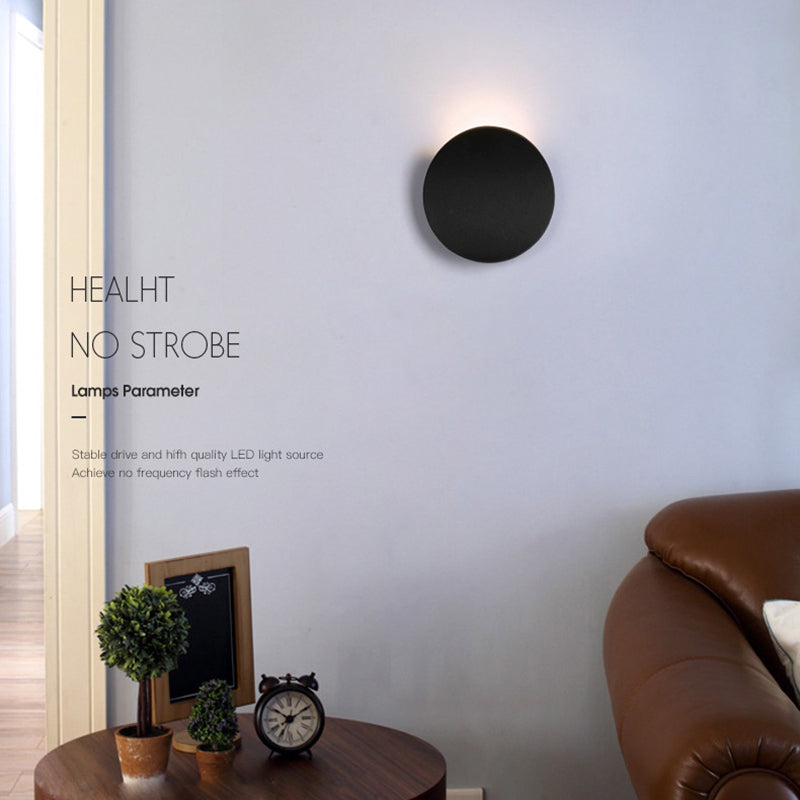 Metall Biegung Wandleuchte moderne Stil 1 Leicht Wandmontage Beleuchtung