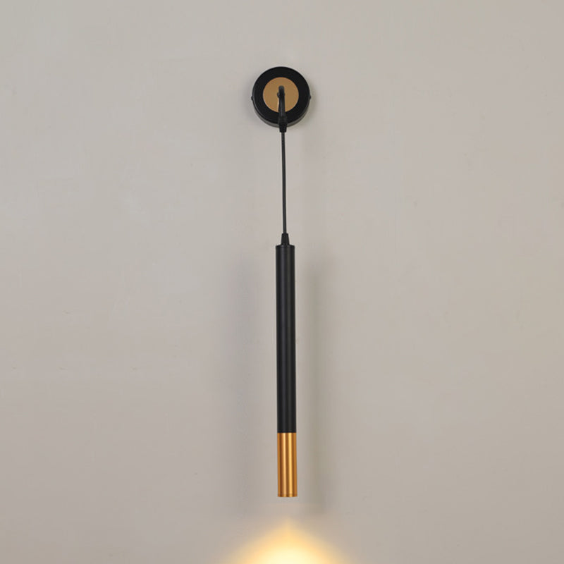 Linear Shade Metal Reading Wall Lighting Modern Style Single Light Wall Light Sconces