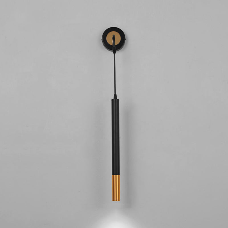 Linear Shade Metal Reading Wall Lighting Modern Style Single Light Wall Light Sconces