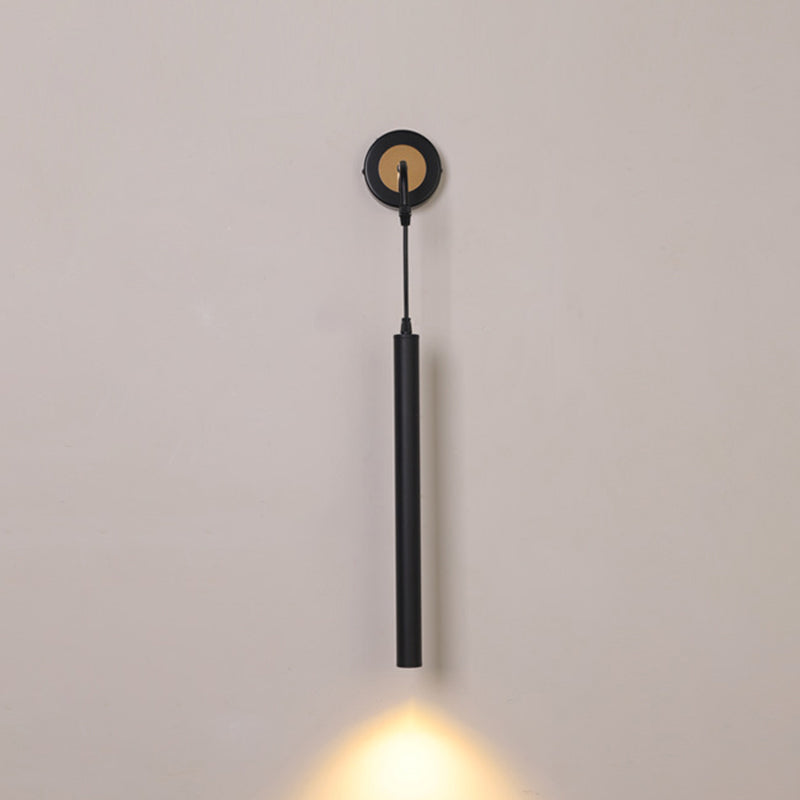 Linearer Schatten Metall Lesen Wandbeleuchtung moderner Stil ein leichtem Leuchtlampenleuchten