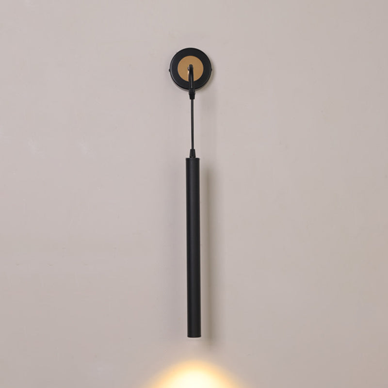 Linear Shade Metal Reading Wall Lighting Modern Style Single Light Wall Light Sconces