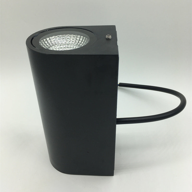 Luminaires d'éclairage mural géométrique de style moderne Metal 2 lumières Walle Gasher Sconce